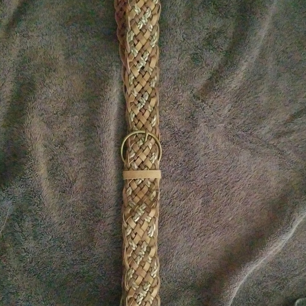 Braided belt